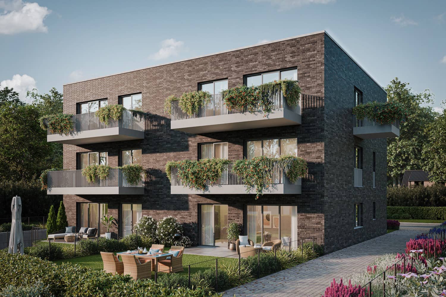 New development 3D visualization