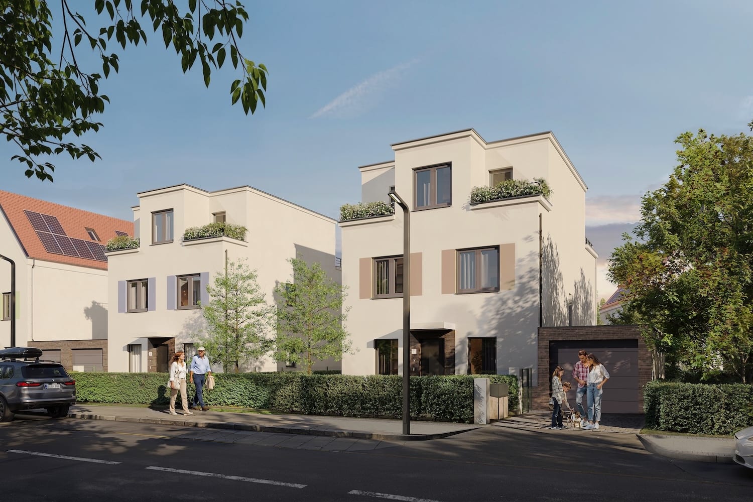 Neubau Einfamilienhäuser Gartenstadt Karlshorst